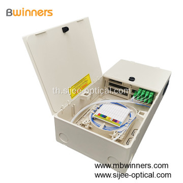 กล่องต่อสายไฟเบอร์ออปติก Ftth 32 Port ประเภทใหม่ขนาดกะทัดรัด